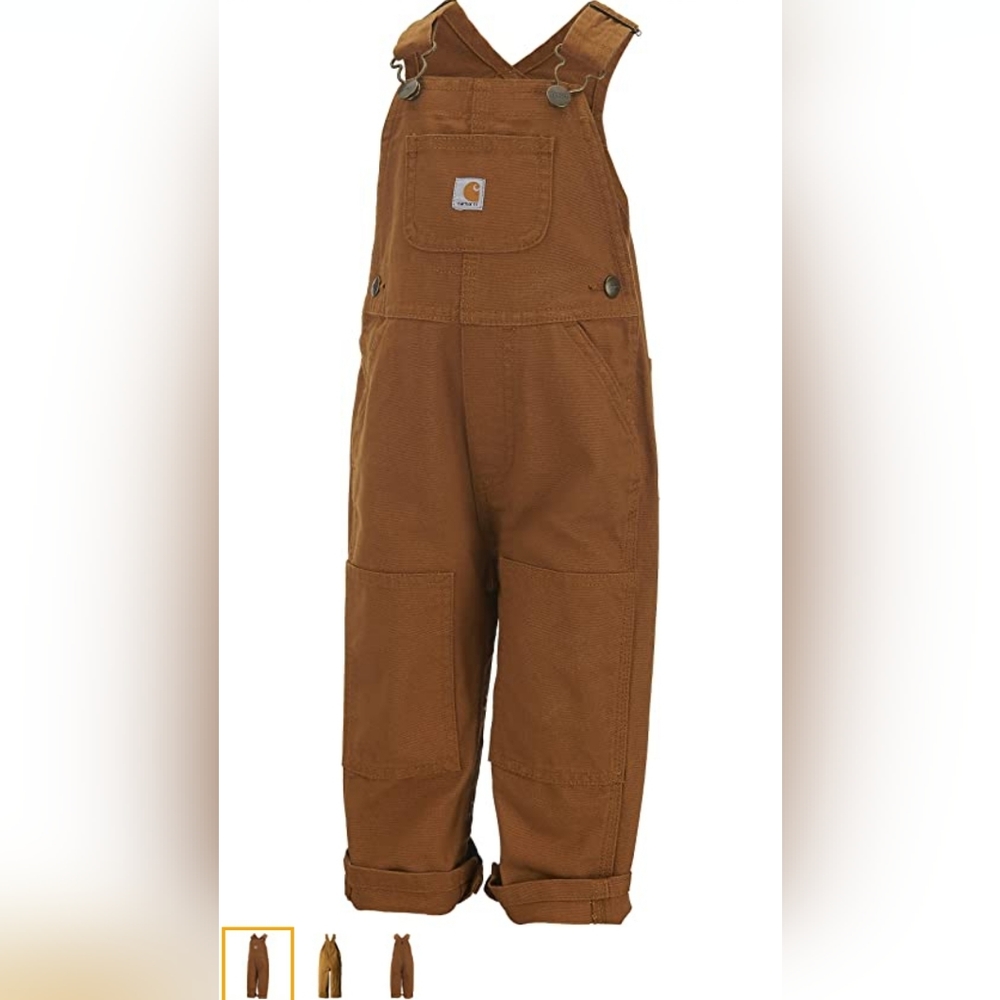 Carharrt 2t overalls, perfect condition, brown